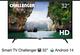 Smart TV 32 Challenger con soporte a la pared nuevo 