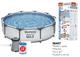 Piscina BestWay Steel Pro de tubo con filtro purificador 3.0