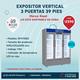  Expositor Vertical Royal 3 Puertas - 39 Pies