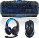 COMBO TECLADO MOUSE AUDIFONOS CON MICROFONO.53460932